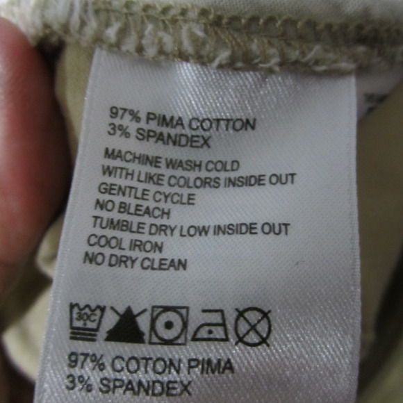 Tommy Bahama Pants Mens 38x30 Tan Khaki Slacks Trouser Relax Pima Cotton Spandex - Picture 13 of 14